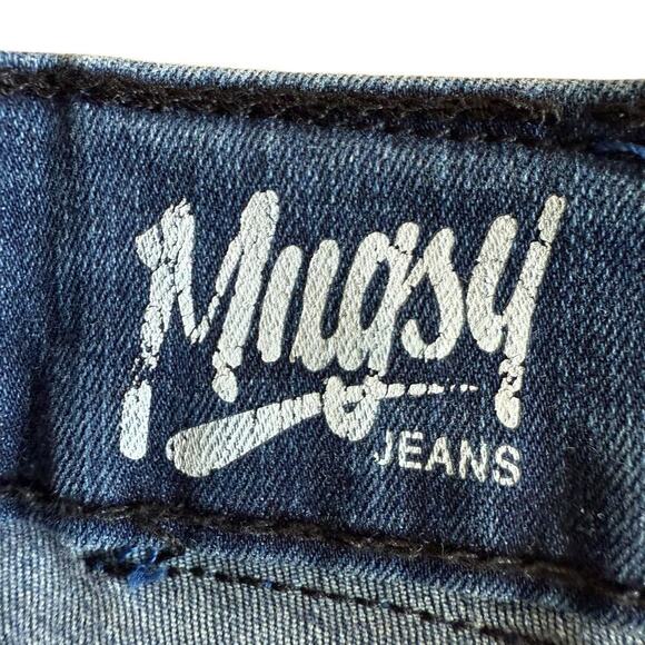 Mugsy Jeans Men's Studio Blues 30x32 Blue Tapered Legs Stretch Western Casual - Picture 6 of 12